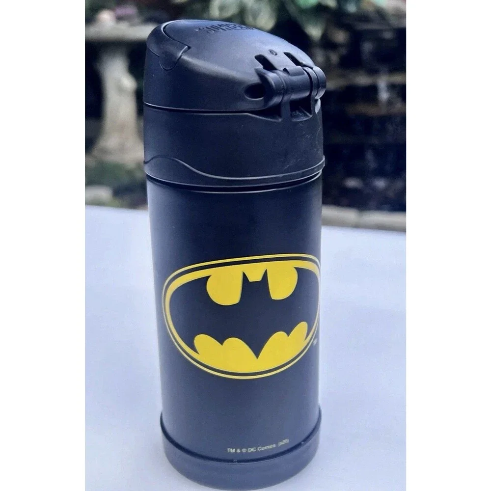 LEGO Batman Lunch Box Thermos FUNtainer Set Detachable Cape Kids School